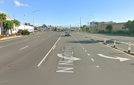 Speeding Motorcyclist Slams Kalihi Senior In Nimitz Crosswalk, Then Vanishes