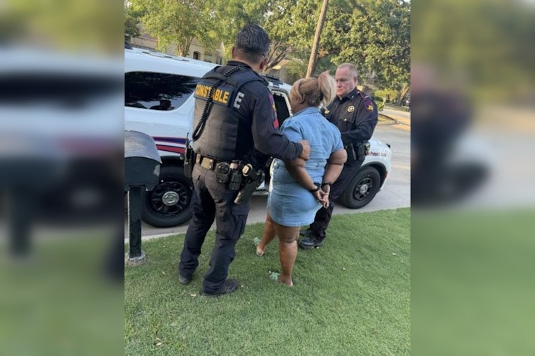 Spring Felony Bust as Precinct 4 Nabs Suspect On Criminal Mischief Charge