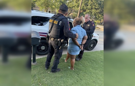 Spring Felony Bust as Precinct 4 Nabs Suspect On Criminal Mischief Charge