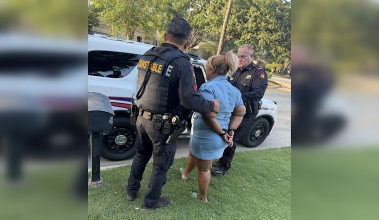 Spring Felony Bust as Precinct 4 Nabs Suspect On Criminal Mischief Charge