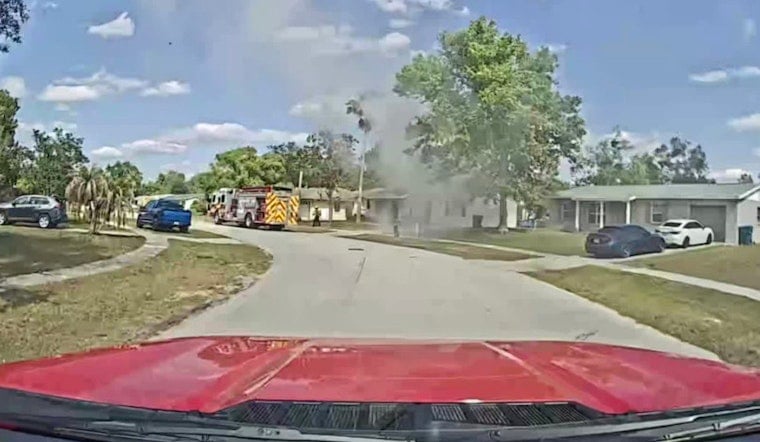Spring Hill Attic Inferno Rattles Quiet Carthage Road Block
