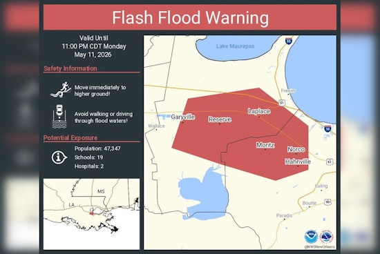 St. Charles Braces as Flood Warning Soaks River Towns Until 11 P.M.