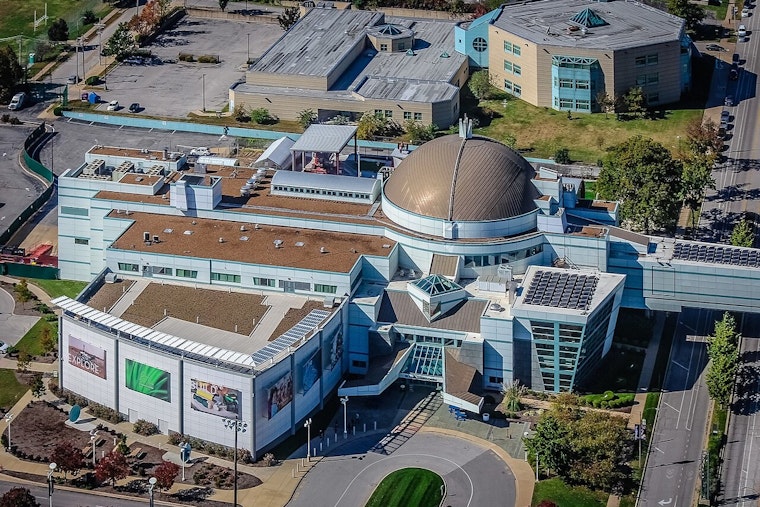 Tennis Court-Size Blue Whale Makes Splash At St. Louis Science Center