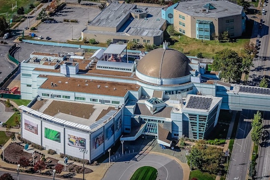 Tennis Court-Size Blue Whale Makes Splash At St. Louis Science Center