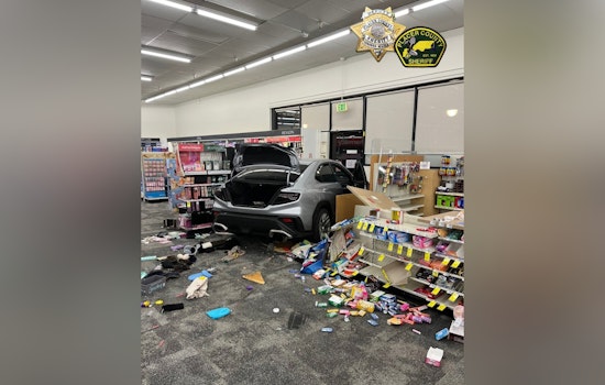 Stolen Car Plows Into North Auburn CVS In Wild Pre-Dawn Smash-And-Dash