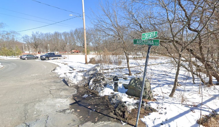 Stolen SUV Smashes Pole in Arlington as Masked Driver Jumps Into Getaway Ride