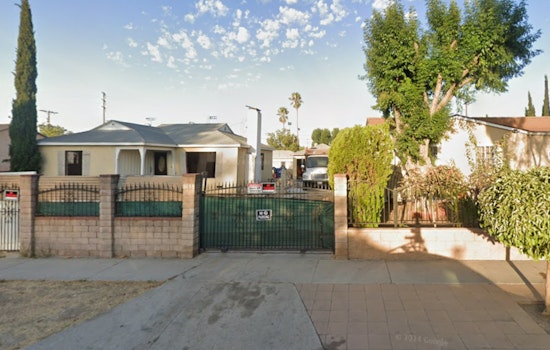 Sun Valley Duplex Blaze Draws Heavy LAFD Response on Wilkinson Avenue