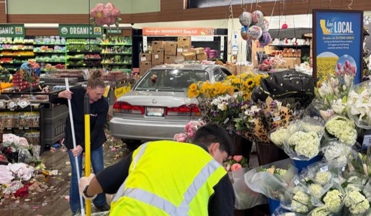 Sunnyvale Safeway Shocker As Elderly Driver Mows Through Floral Aisle