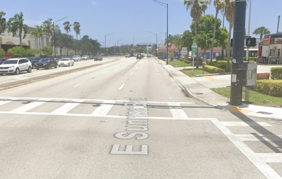 Sunrise Boulevard Horror: Pedestrian Left Critical In Overnight Fort Lauderdale Hit-and-Run