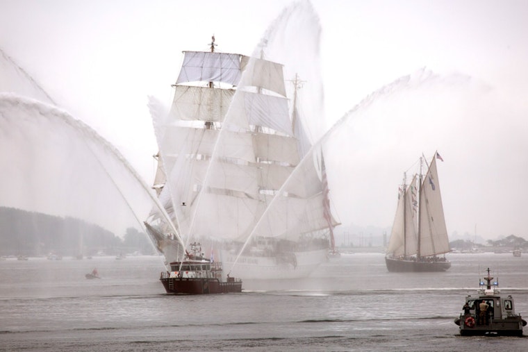 Tall Ship Takeover: Boston Harbor Gears Up For Sail Boston Spectacle