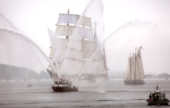 Tall Ship Takeover: Boston Harbor Gears Up For Sail Boston Spectacle