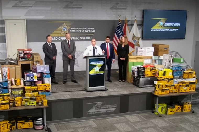 Tampa Leaders To Unveil Big-Rig Heist Crackdown At Jailhouse Briefing