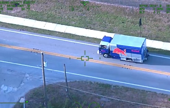 Tampa Red Bull Truck Recovered After Multicounty Chase