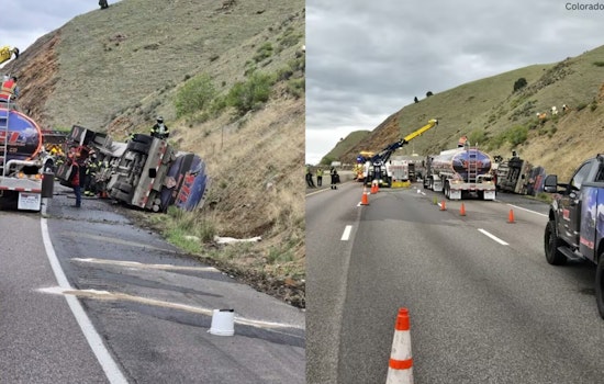 Tanker Tips, Traffic Trips: Fuel Spill Freezes I-70 Near Golden