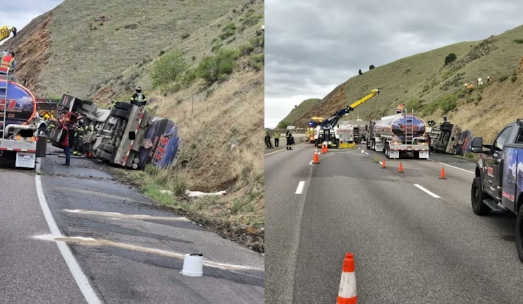 Tanker Tips, Traffic Trips: Fuel Spill Freezes I-70 Near Golden