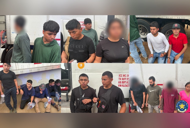 Troopers Snag I-35 Trucker After 20 Migrants Found Hiding In Sleeper Near Laredo