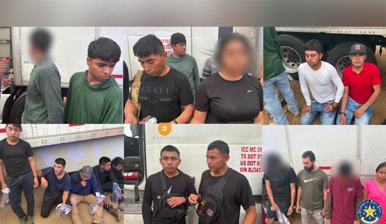 Troopers Snag I-35 Trucker After 20 Migrants Found Hiding In Sleeper Near Laredo