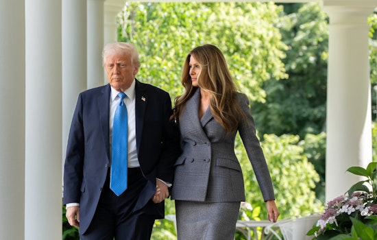 Trump, Melania Lead Somber Arlington Salute On Memorial Day
