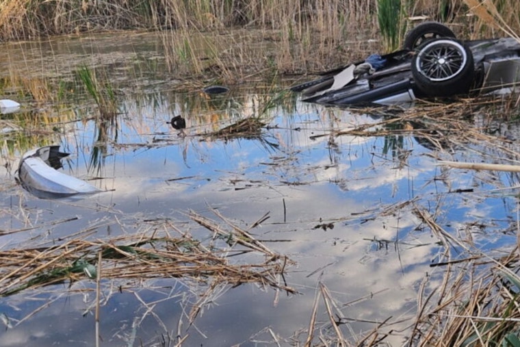 Utah Ramp Horror: Two Dead After Car Flips Into I-80 Pond