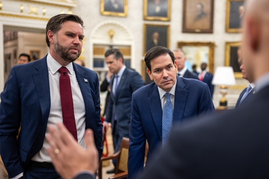 Vance And Rubio Turn White House Briefing Room Into 2028 GOP Audition