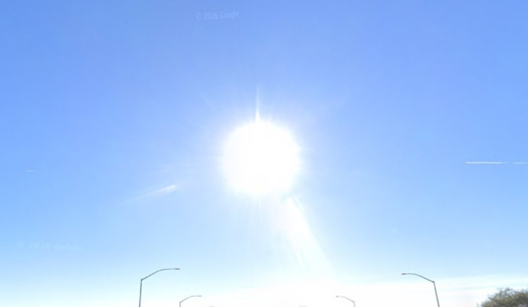 Vegas Bakes To 97 As Weekend Wind Machine Spins Up