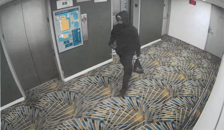 Video Shows Man Torching Huntington Place Carpet In Downtown Detroit