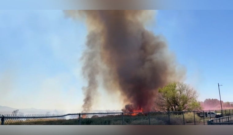 Virgin River Brush Blaze Draws Dozens Of Firefighters To Mesquite