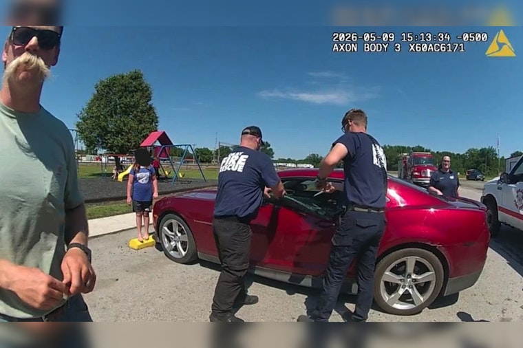 Wagoner County Deputies Smash Window To Save Overheated Kid Trapped In Car
