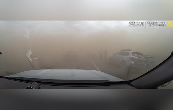 Wall Of Dust Slams Spokane Highway, Drivers Trapped In Blind Chaos