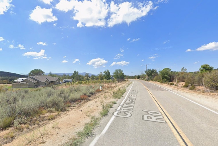 Warner Springs Man Found Dead After Pickup Plunges Into Ravine Near Home