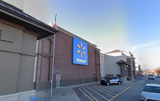 Weaverville Walmart Chase Ends In Crash, Cops Hunt Runaway Driver