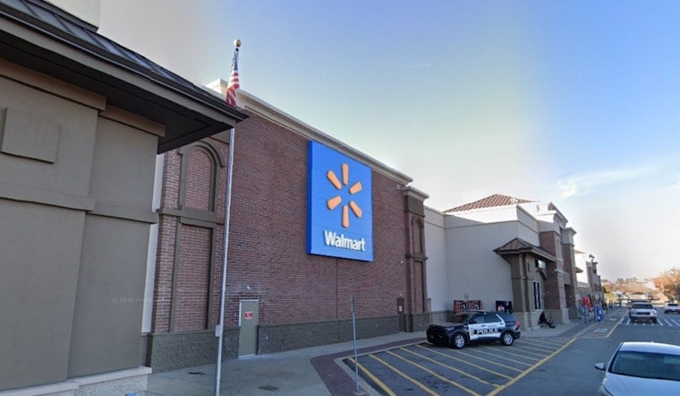 Weaverville Walmart Chase Ends In Crash, Cops Hunt Runaway Driver