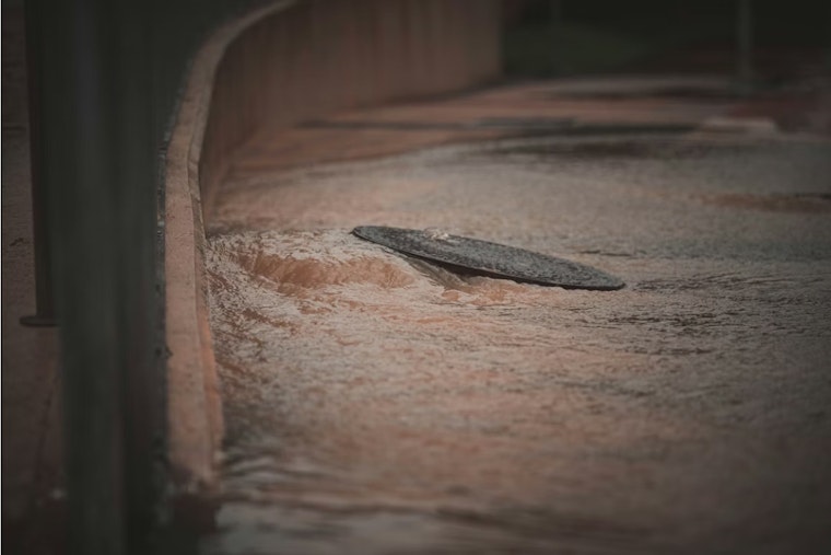 West 7th Turns Into River As Aging Drains Leave Fort Worth Reeling