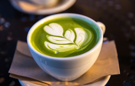 West End Crowds Swarm Tiny Matcha Mill Grinding Oregon-Grown Tea