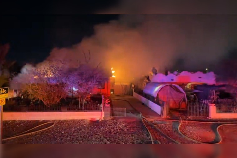 West Phoenix Block Rocked By Late Night Inferno Near 35th And Thomas