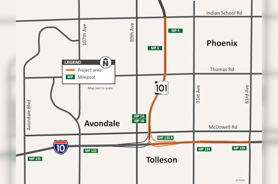 West Valley Commute Chaos Looms As I‑10, Loop 101 Overhaul Kicks Off