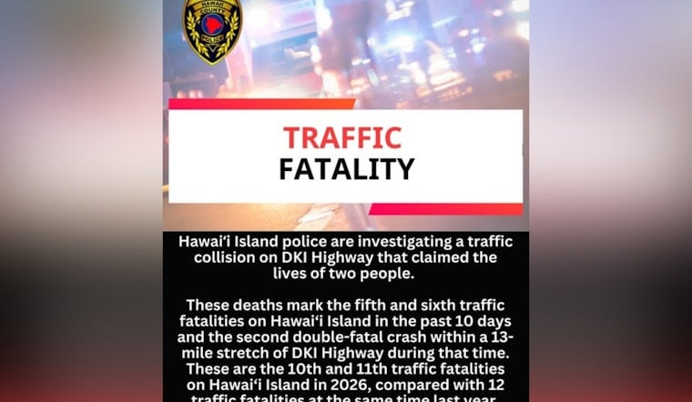 Wet Curve Turns Deadly In Saddle Road Head-On Near Hilo
