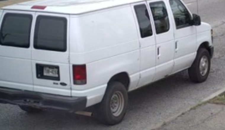 White Van With Texas Plates at Center of Bexar County Homicide Manhunt