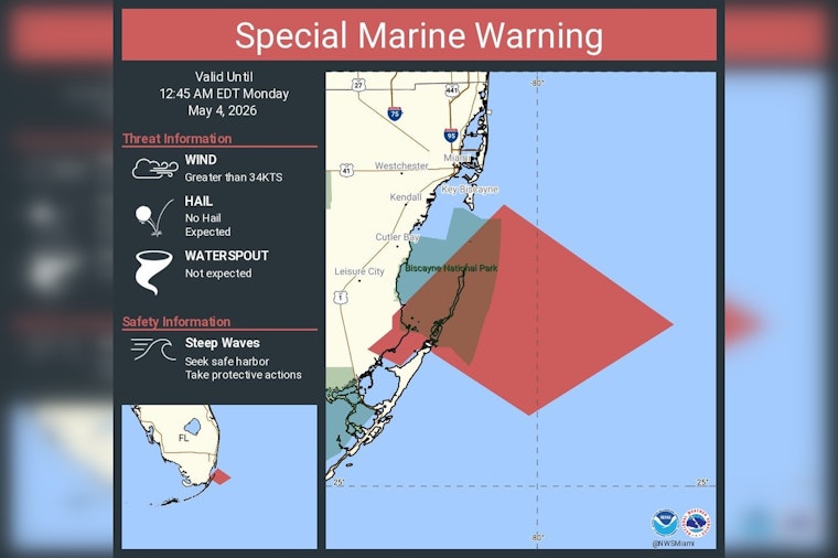 Wild Seas Threaten Boaters From Deerfield Beach To Ocean Reef After Surprise NWS Alert