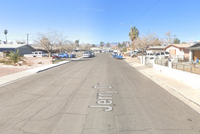 Wind-Blasted Power Lines Leave Vegas Family Dry After Fiery Backyard Flood