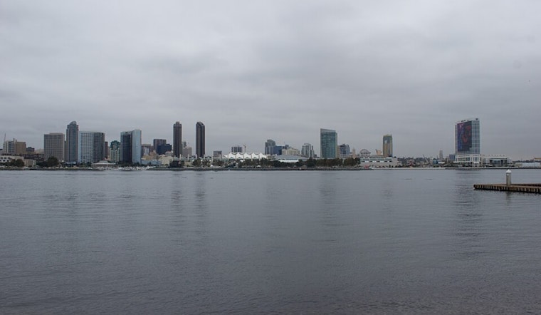 Wind, Drizzle and Wild Surf Smack San Diego Coast