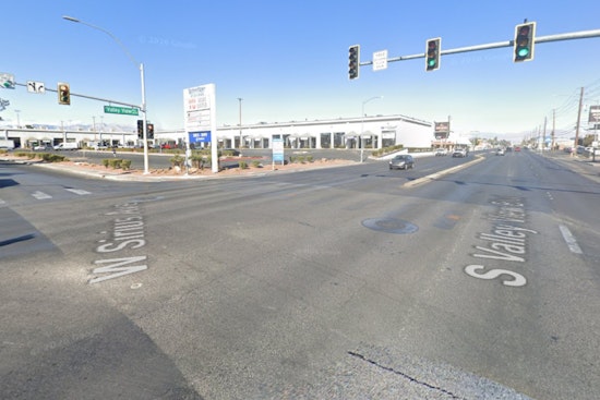 Wind Monster Rips Up Vegas Tree, Smashes Truck Near Valley View