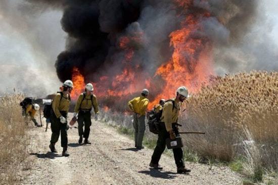 Wind Torches Memorial Day Burn Plan At Farmington Bay