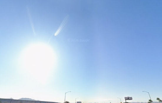 Wind Whips Vegas Cool Before Desert Heat Roars Back
