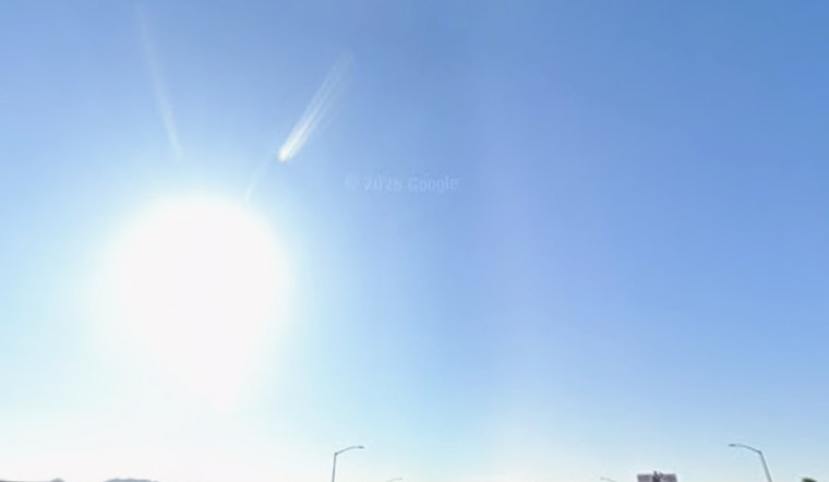 Wind Whips Vegas Cool Before Desert Heat Roars Back
