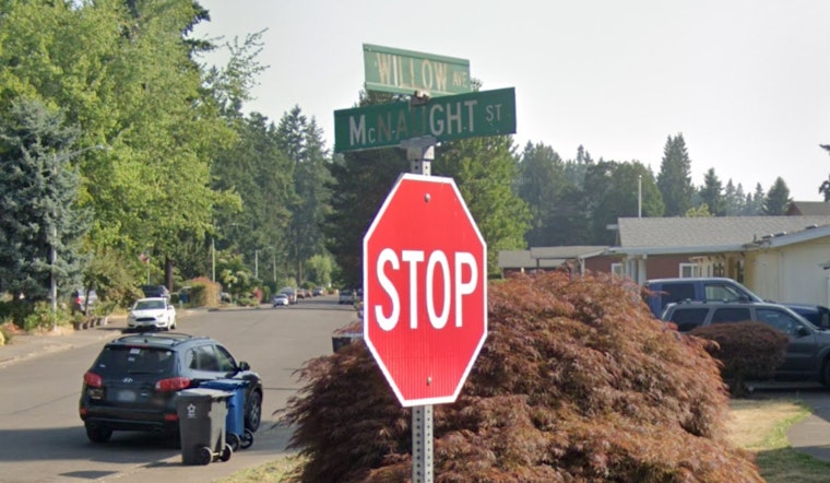 Woodburn Cops Free German Shepherd Chained To Cement Block On City Street