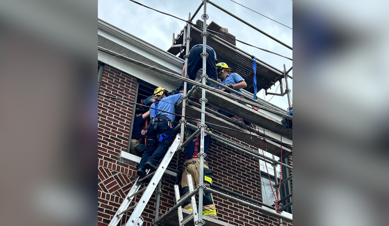 Worker Shocked By Wires Rescued From Brookline Scaffolding