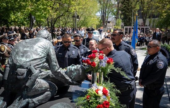 Your Watch Has Ended As North Las Vegas Police Honor Fallen Officer In New Tribute