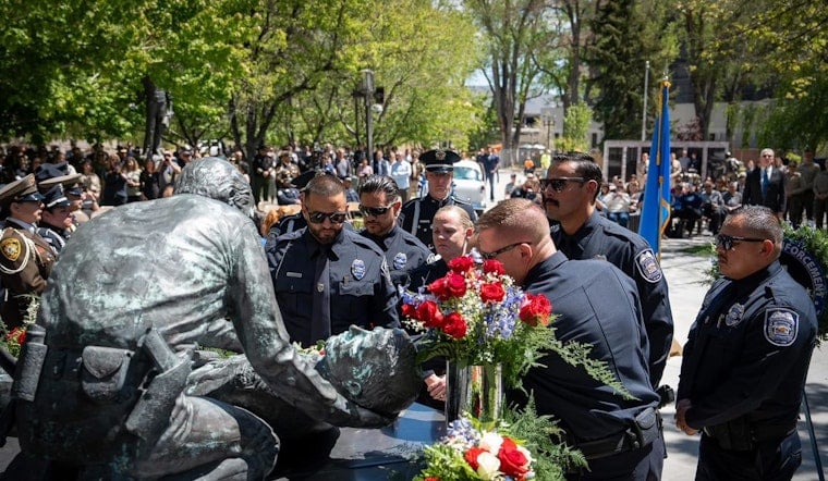 Your Watch Has Ended As North Las Vegas Police Honor Fallen Officer In New Tribute