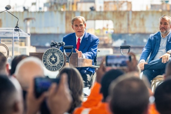 Abbott Bets $1 Billion On Shipyard Revival To Turn Galveston, Port Arthur Into Icebreaker Hub